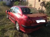 peugeot 206 sedan, 2007, avariat, fotografie 2