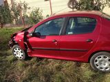 peugeot 206 sedan, 2007, avariat, fotografie 3